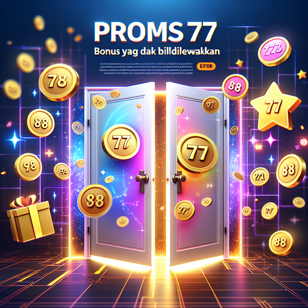 Promo Menarik dari API77: Bonus yang Tidak Boleh Dilewatkan
